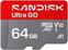 Memorijska kartica SanDisk Ultra GO 140 MB/s Micro SDXC 64 GB Memorijska kartica