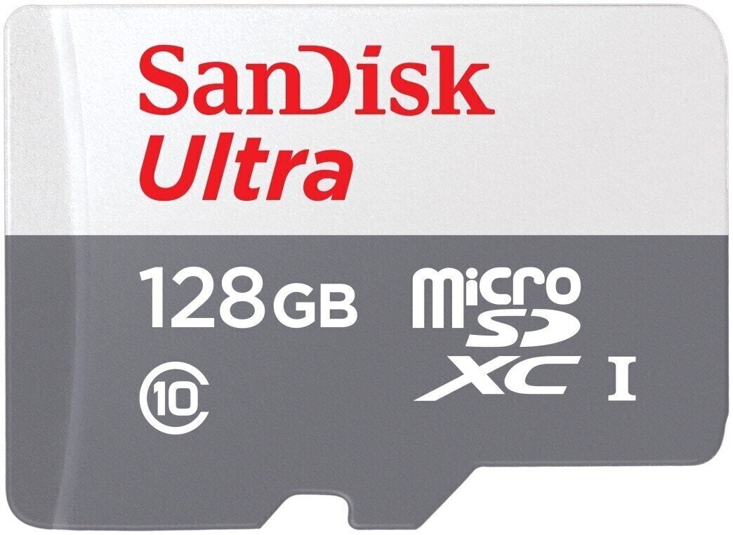 Carte mémoire SanDisk Ultra 100 MB/s + SD Micro SDXC 128 GB Carte mémoire