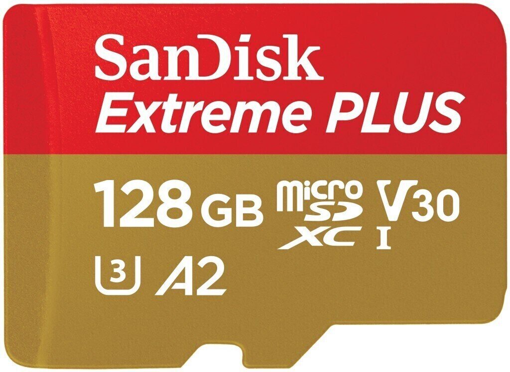 Memorijska kartica SanDisk Extreme Plus 200 MB/s + SD Micro SDXC 128 GB Memorijska kartica