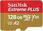 Memorijska kartica SanDisk Extreme Plus 200 MB/s + SD Micro SDXC 128 GB Memorijska kartica