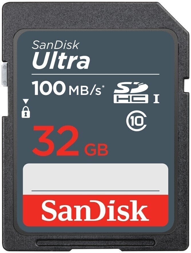 Speicherkarte SanDisk Ultra 100 MB/s SDHC 32 GB Speicherkarte
