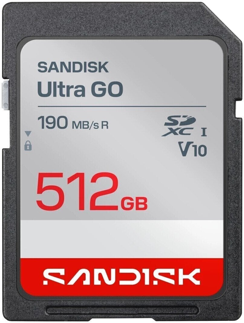 Memorijska kartica SanDisk Ultra GO 190 MB/s SDXC 512 GB Memorijska kartica