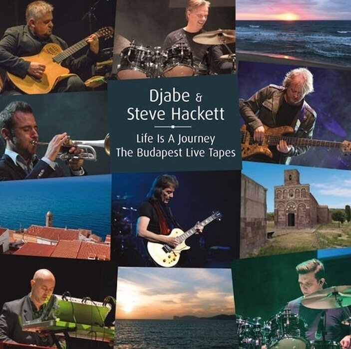 Disque vinyle Djabe & Steve Hackett - Life Is A Journey - The Budapest Live Tapes (Gold Coloured) (180 g) (LP)