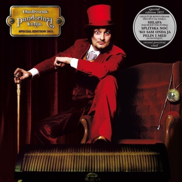 Disco de vinil Dvornik Dino - Pandorina Kutija (Special Edition) (Red Coloured) (LP)