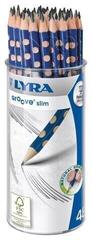 Graphite Pencil Lyra Groove Slim Set of Graphite Pencils HB 48 pcs