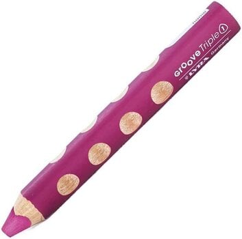 Creion colorat Lyra Groove TripleOne Ergonomic Triangular 3-In-1 Creion colorat Magenta 1 buc. - 1