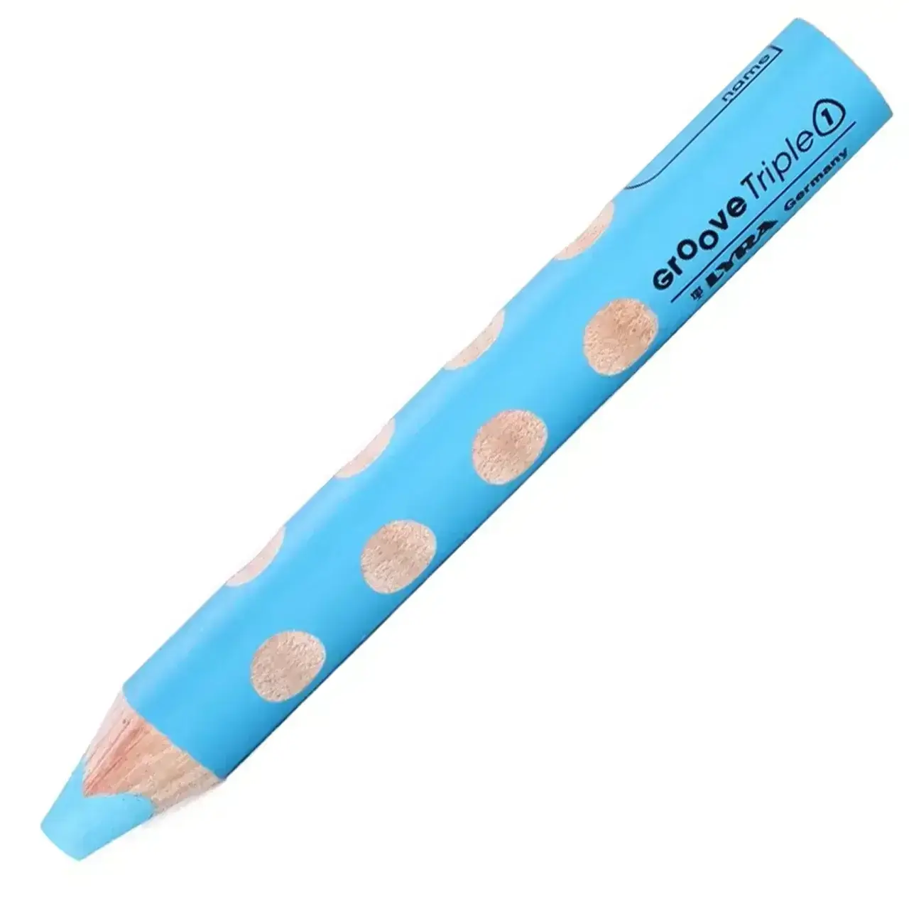 Creion colorat Lyra Groove TripleOne Ergonomic Triangular 3-In-1 Creion colorat Aquamarine 1 buc.