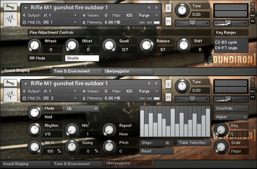 Banques de sons et samples Soundiron M1 Garand (Produit numérique)