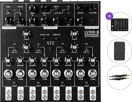 Synthétiseur SOMA LYRA-8 Standard SET Synthétiseur Black - 1