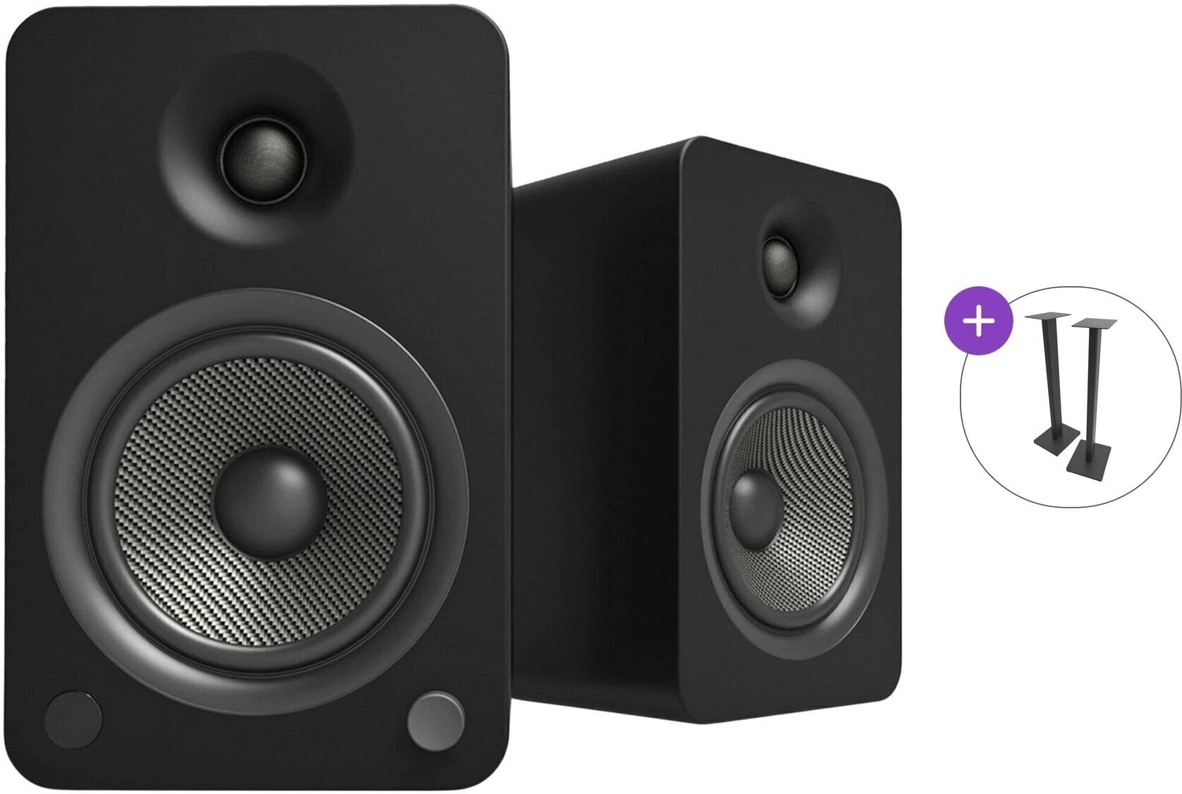 Hi-Fi безжичен високоговорител
 Kanto YU6 Basic SET Hi-Fi безжичен високоговорител Matte Black 2 бр.