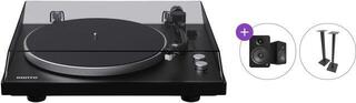 Hi-Fi gramofon Kanto OBI3 G2 Premium SET Black Hi-Fi gramofon