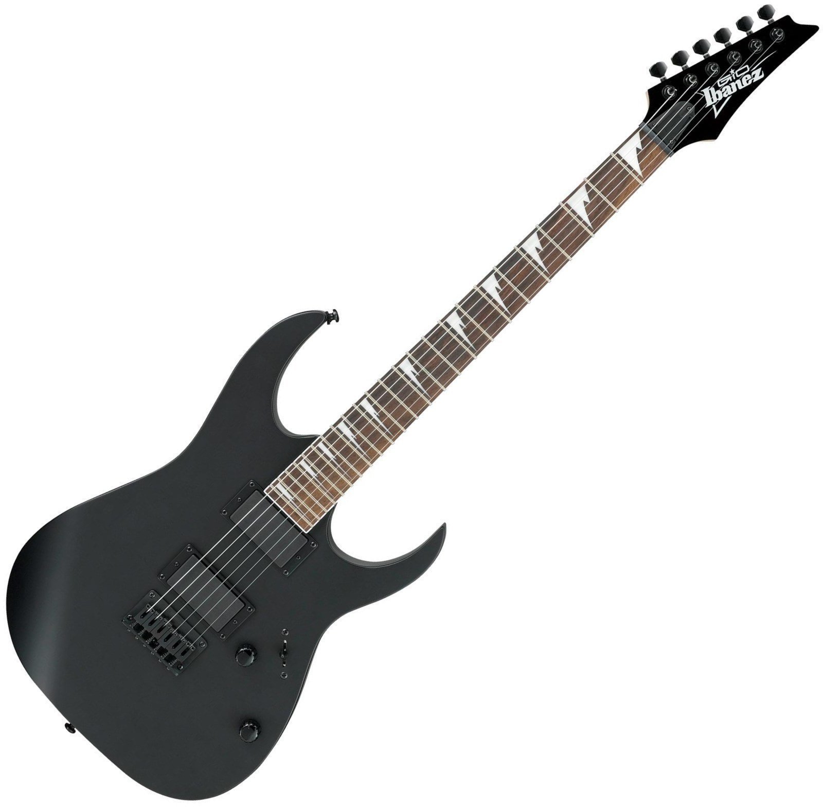 Guitare électrique Ibanez GRG121DX-BKF Black Flat