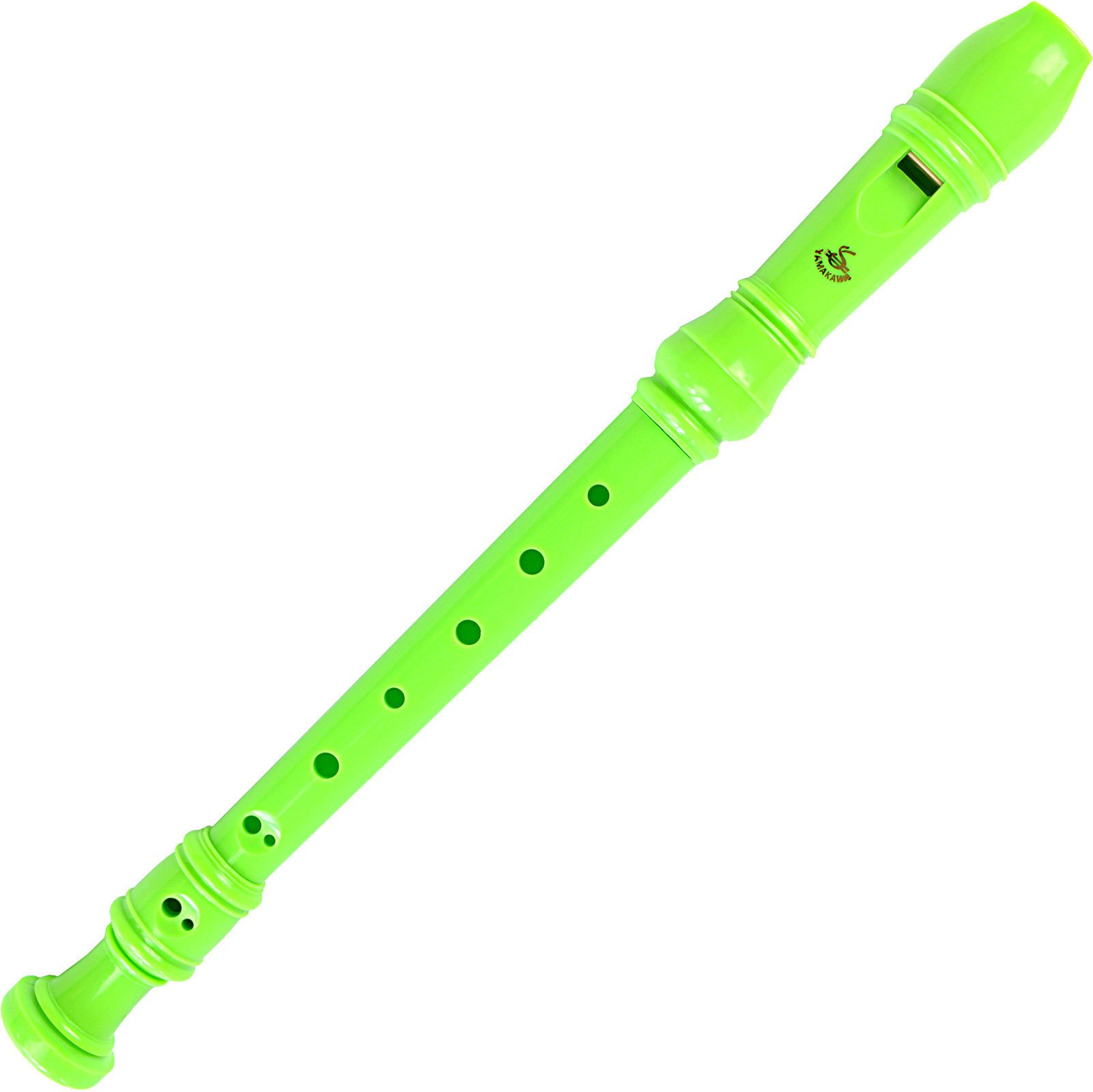 Sopránová zobcová flauta Yamakawa HY-26B-GR Sopránová zobcová flauta C2-D4 Zelená