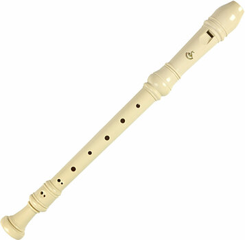Flauta de bisel Yamakawa HY-208B(WH) Flauta de bisel F1-G3 Branco - 1