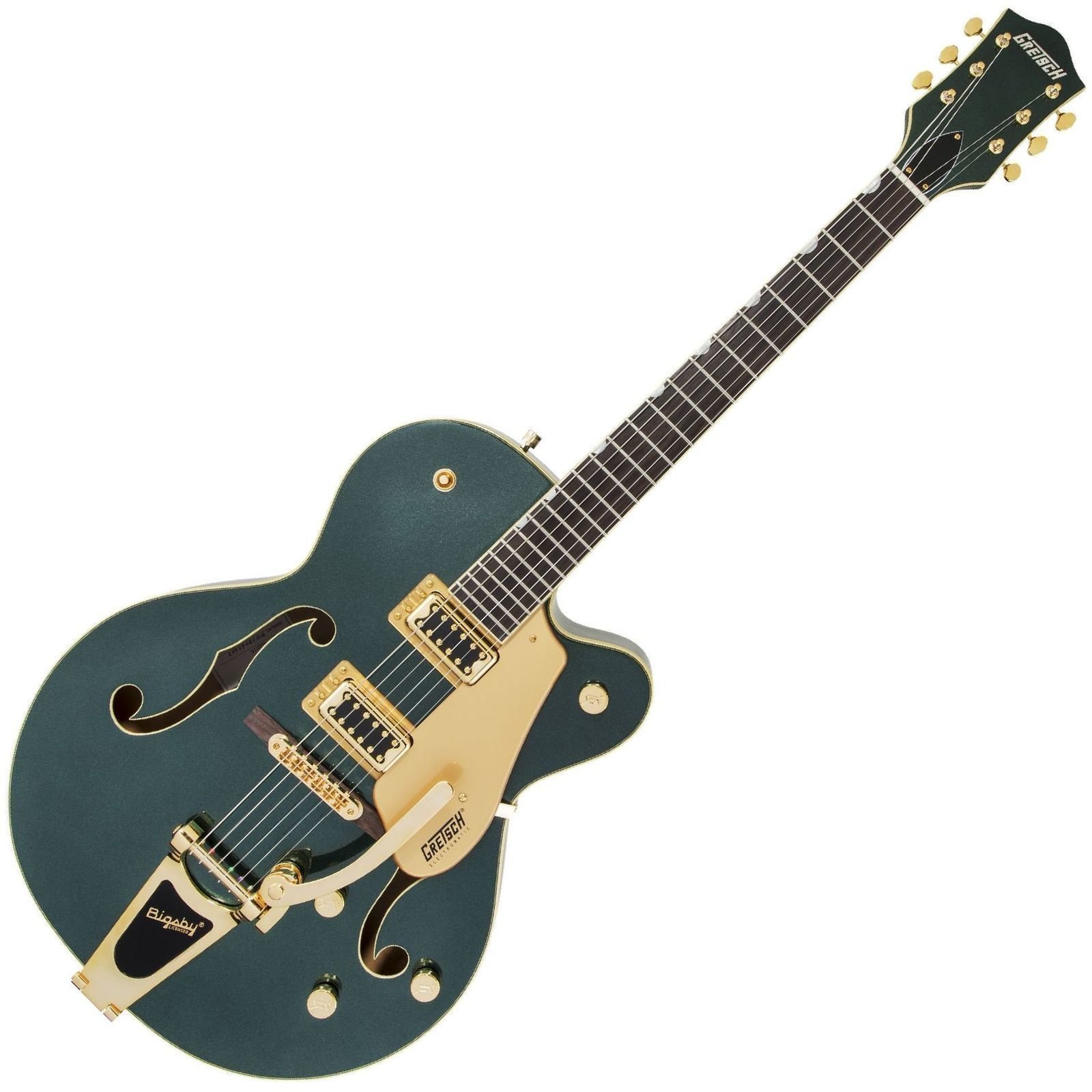 Halvakustisk guitar Gretsch G5420TG Limited Edition Electromatic RW Cadillac Green