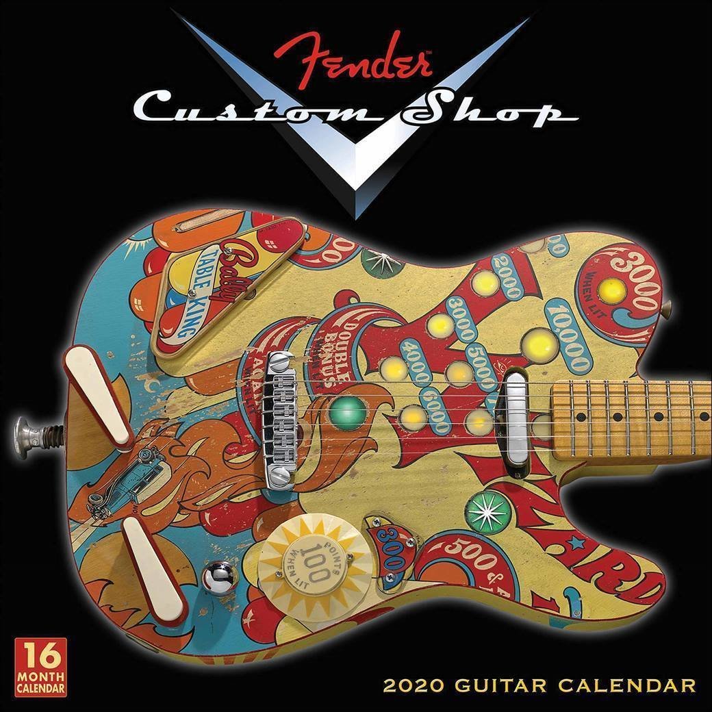 Overige muziekaccessoires Fender 2020 Custom Shop Calendar