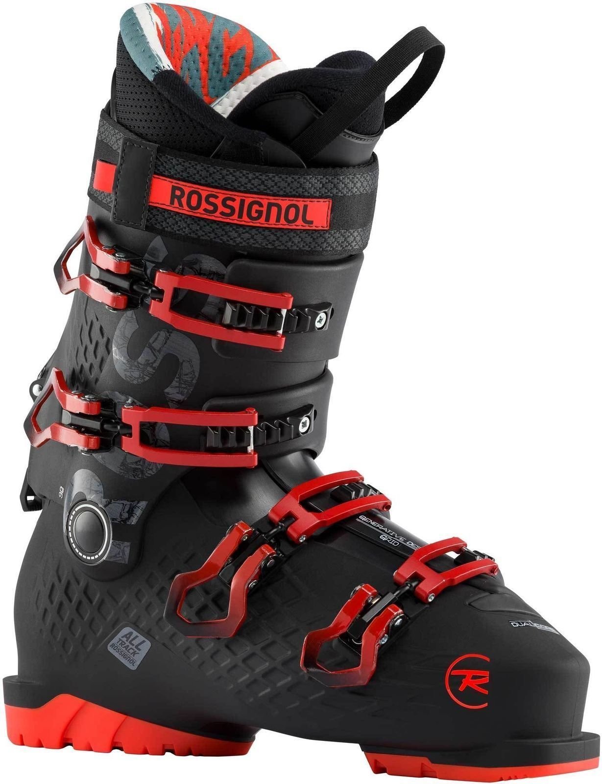 Chaussures de ski alpin Rossignol Alltrack Noir-Rouge 290 Chaussures de ski alpin