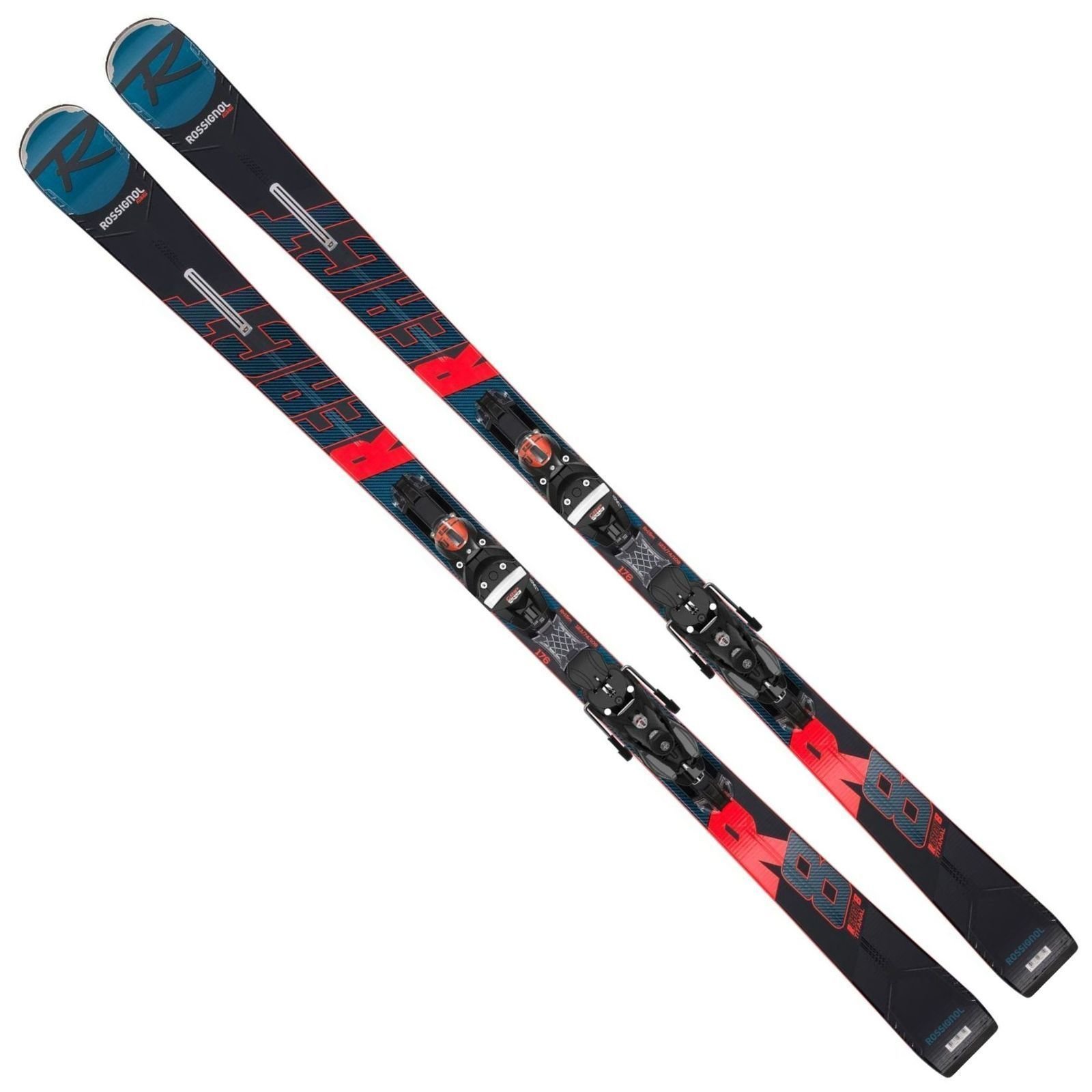Skis Rossignol React R8 TI + SPX 12 Konect GW 168 cm