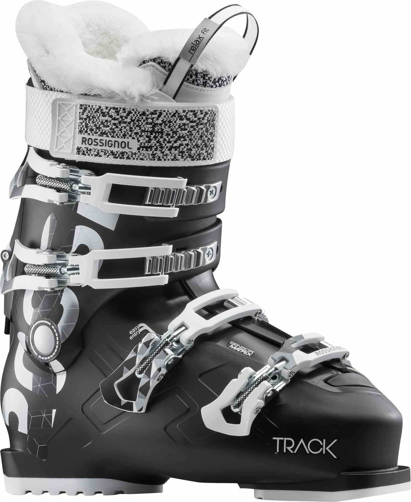 Chaussures de ski alpin Rossignol Track 70 W Black 255 Chaussures de ski alpin