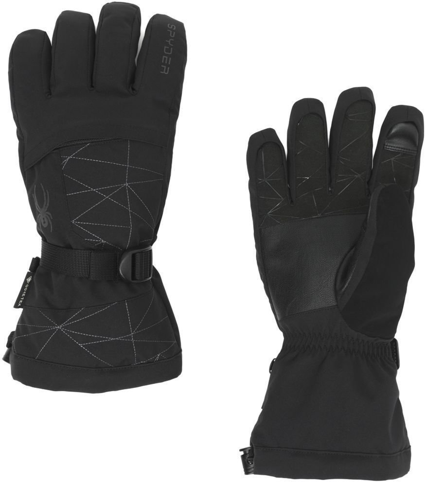 Lyžiarske rukavice Spyder Overweb Gore-Tex Black M Lyžiarske rukavice