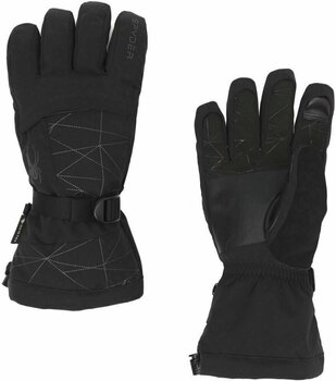 Ski Gloves Spyder Overweb Gore-Tex Black M Ski Gloves - 1