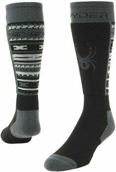 Ski Socks Spyder Stash Black M Ski Socks - 1