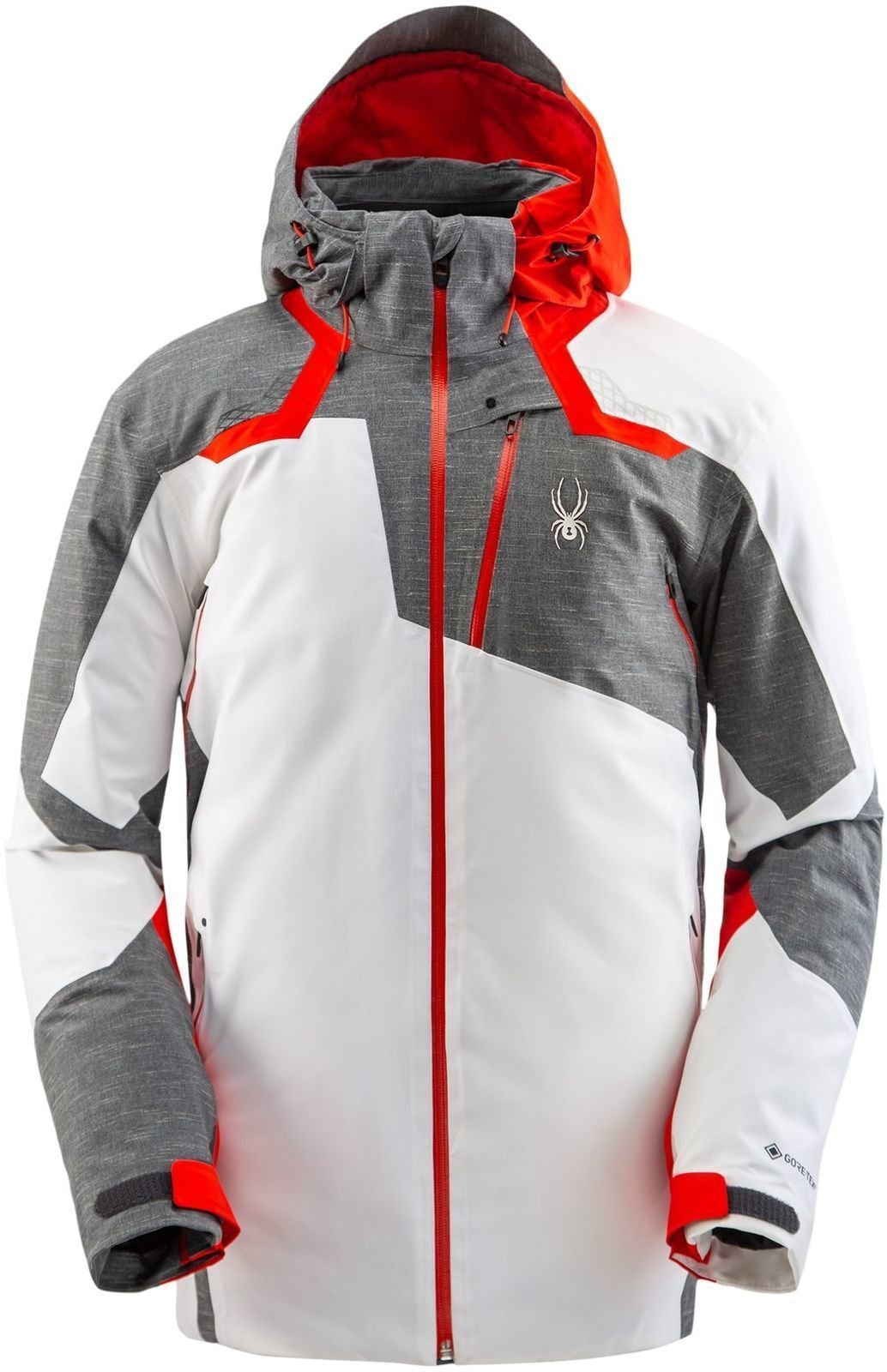 Ski Jacket Spyder Leader Gore-Tex White XL