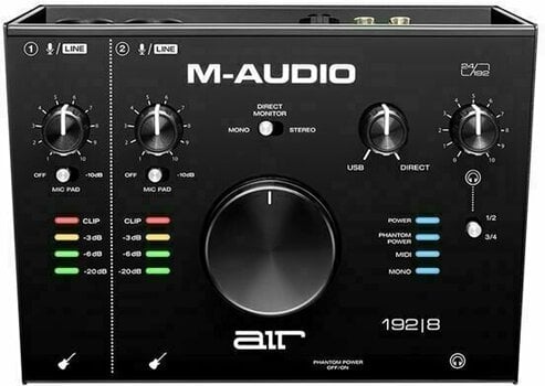 USB аудио интерфейс M-Audio AIR 192|8 - 1