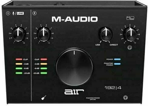 USB audio prevodník - zvuková karta M-Audio AIR 192|4 - 1