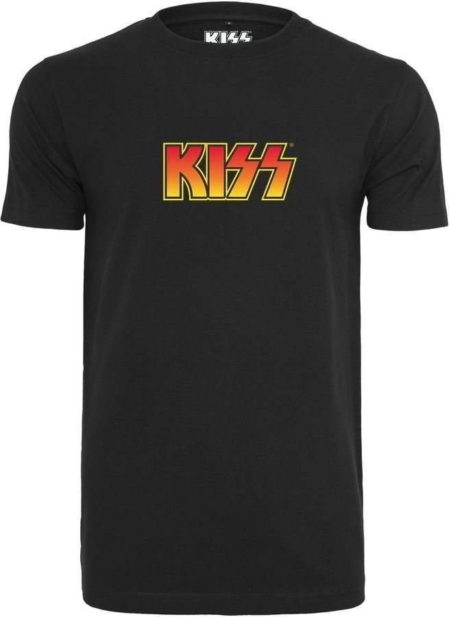 T-shirt Kiss Logo Black M T-shirt