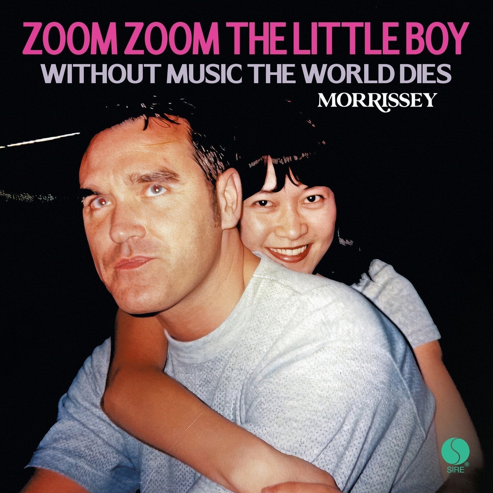 Vinyl Record Morrissey - Zoom Zoom The Little Boy / Without Music The World Dies (Limited Edition) (7" SP)