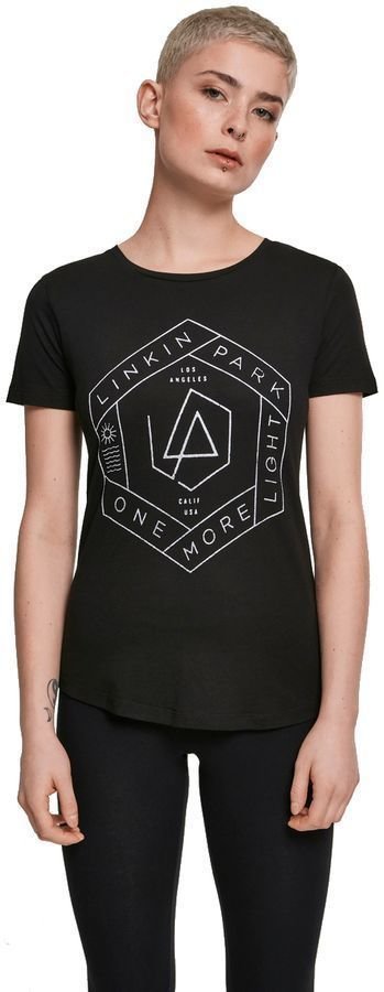T-Shirt Linkin Park T-Shirt OML Fit Female Black/Olive XS