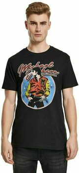 T-Shirt Michael Jackson T-Shirt Circle Schwarz M - 1