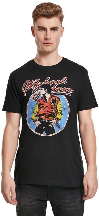 T-shirt Michael Jackson Circle Black 2XL T-shirt