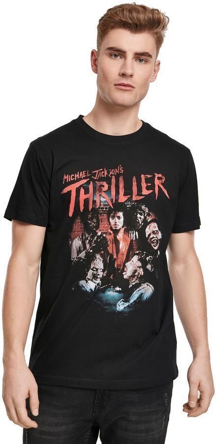 Tričko Michael Jackson Thriller Zombies Tee Black XL