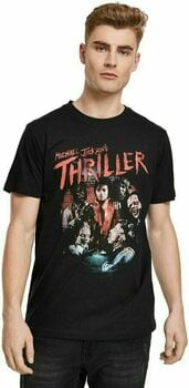T-shirt Michael Jackson Thriller Zombies Black 2XL T-shirt - 1