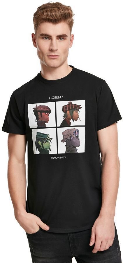 T-shirt Gorillaz Demon Days Tee Black L