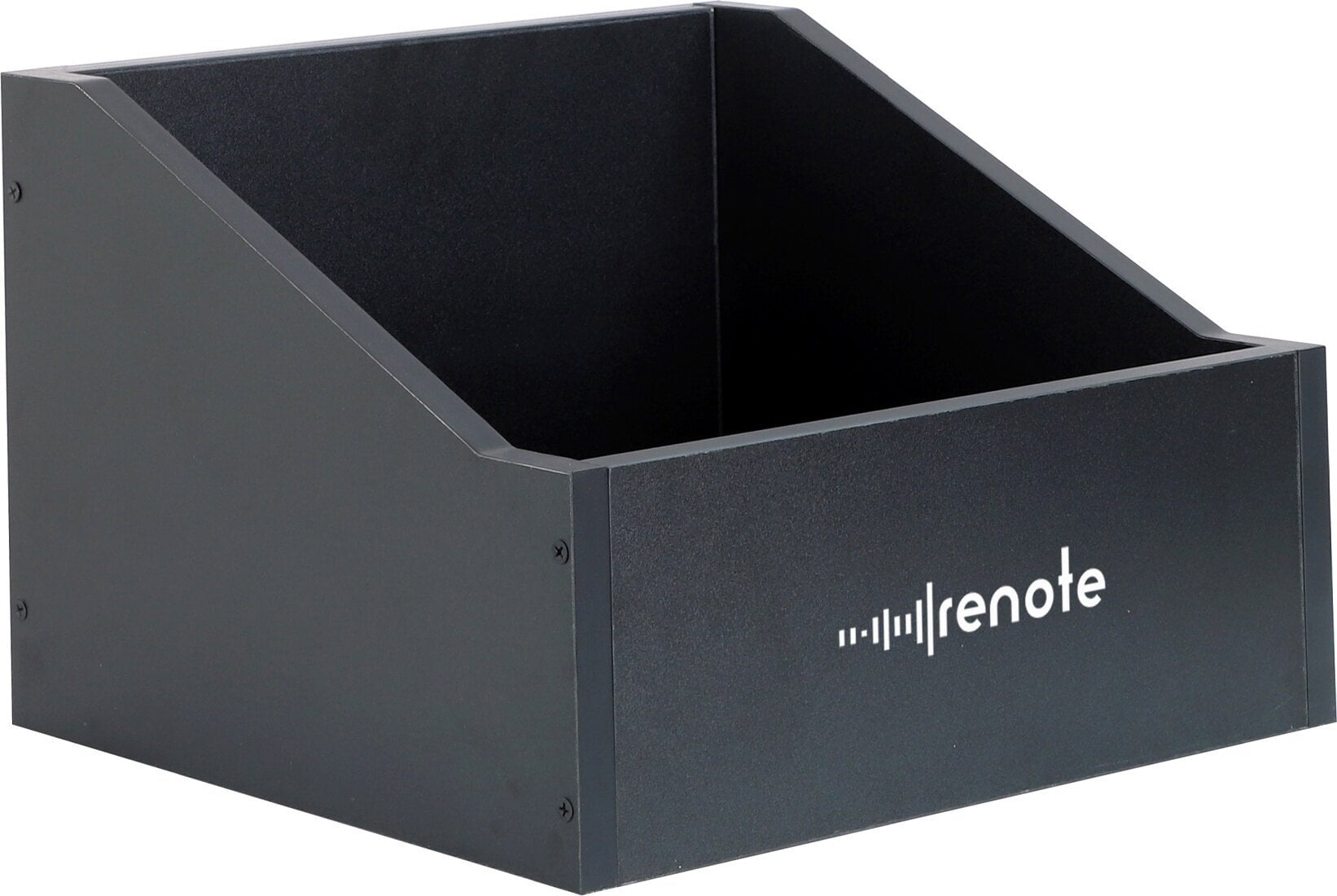 Caja de discos de vinilo Renote Vinyl Records Cube Case Caja de discos de vinilo Black
