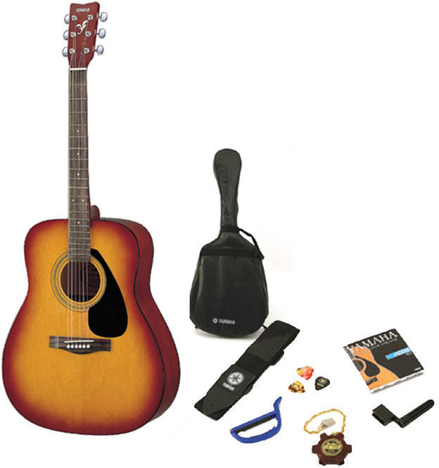 Acoustic Guitar SET Yamaha F310 P TBS