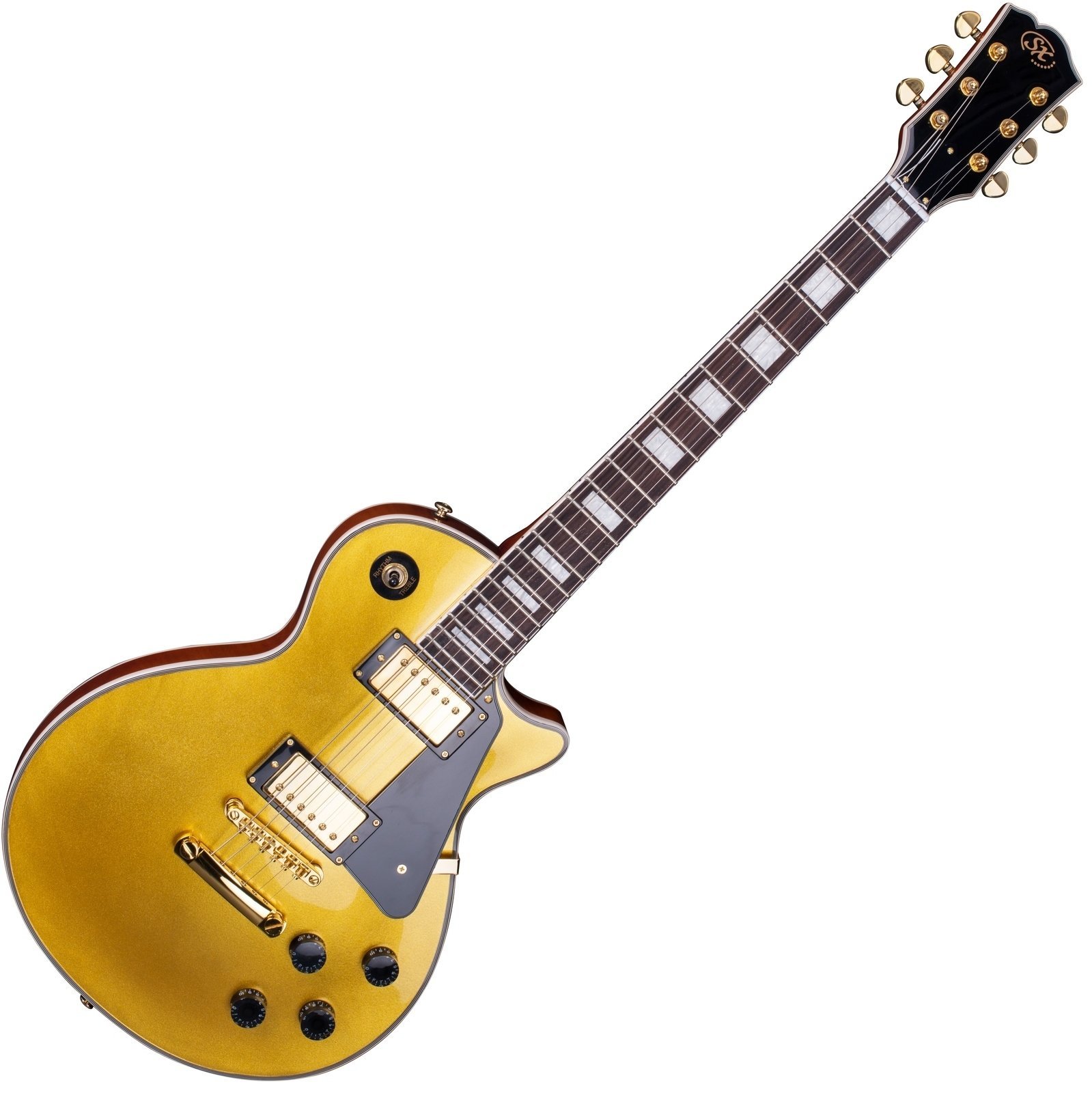 Elektrická gitara SX EH3 Zlatá