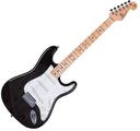 SX SST/ASH Transparent Black Guitarra elétrica