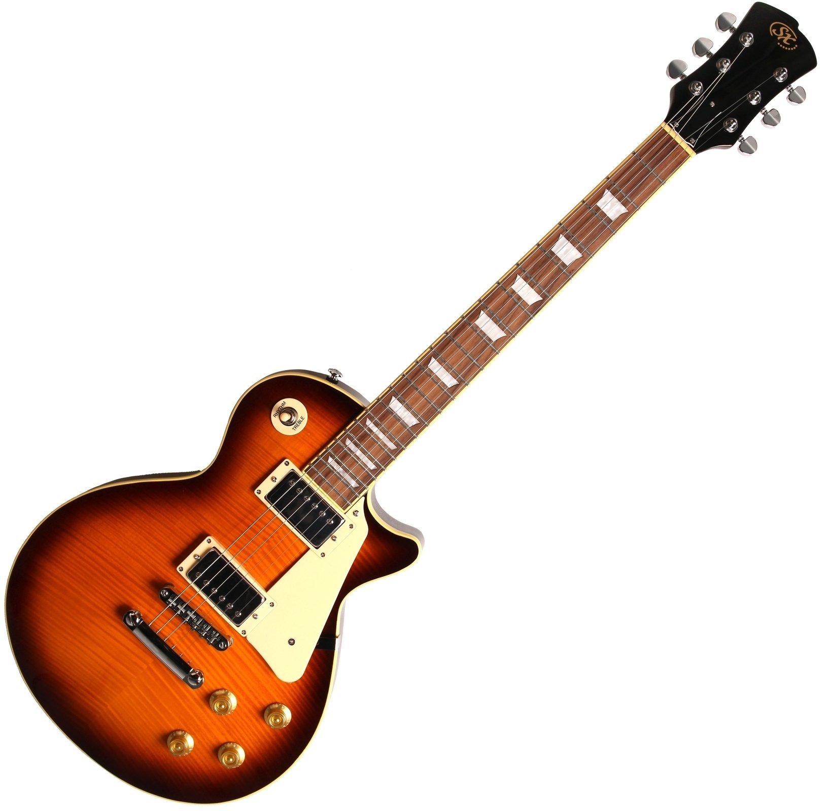 Elektrische gitaar SX EF3D Desert Sunburst