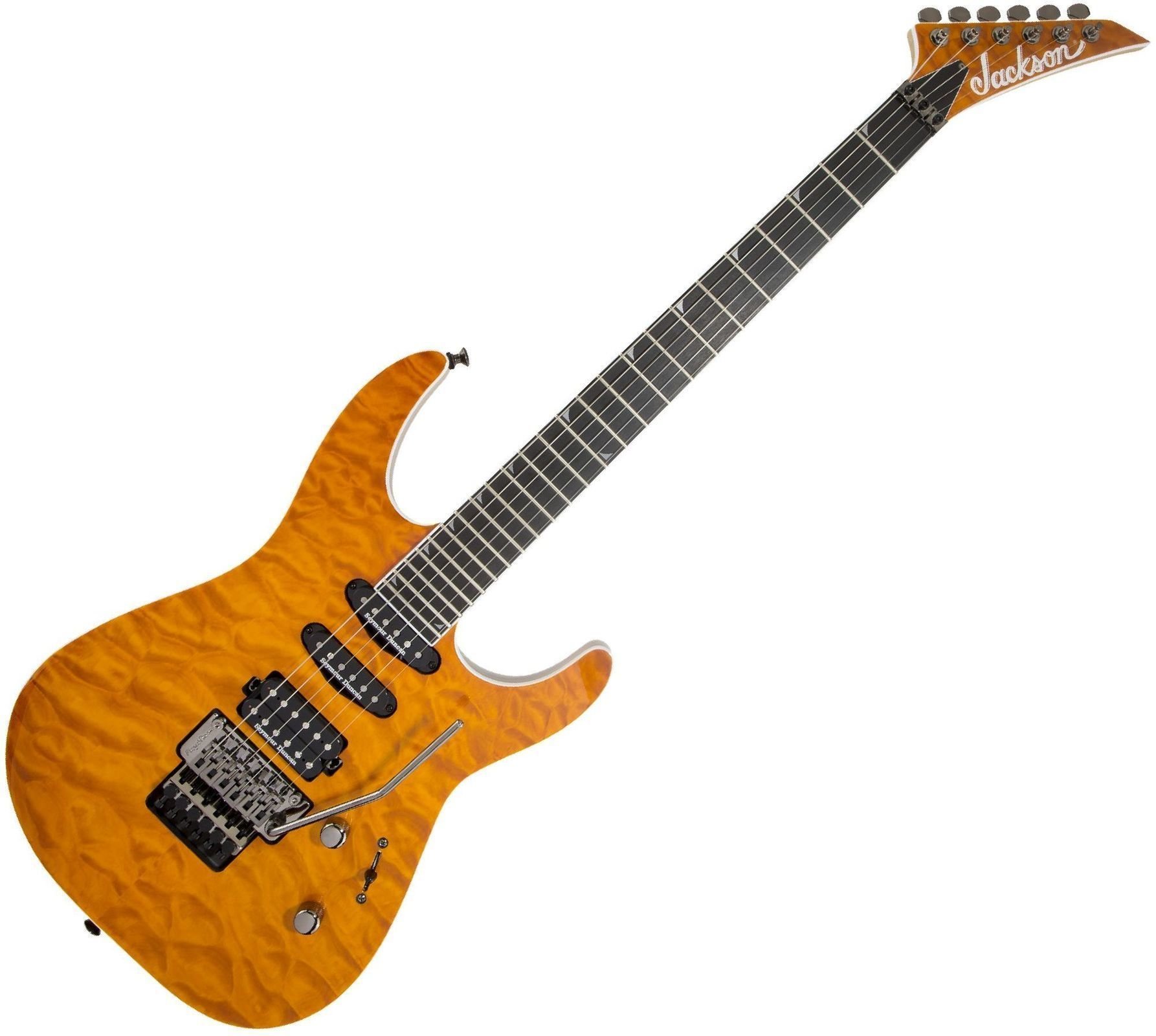 Guitare électrique Jackson Pro Series Soloist SL3Q MAH Dark Amber