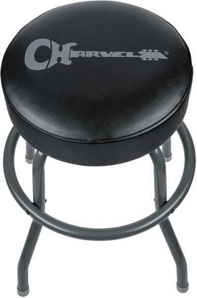 Barski stol Charvel 24'' Barstool Black/Gray