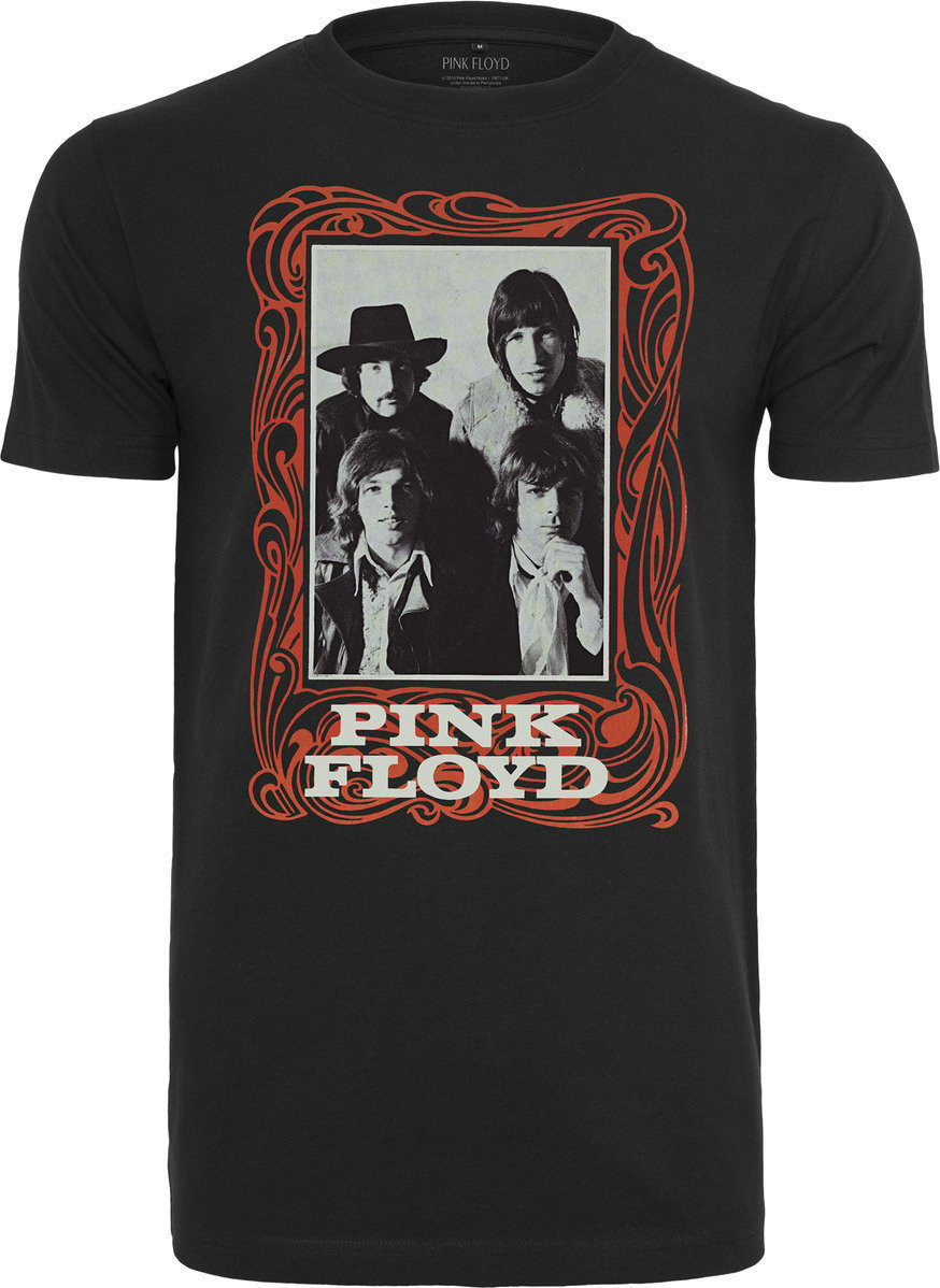 T-Shirt Pink Floyd T-Shirt Logo Damen Black XS