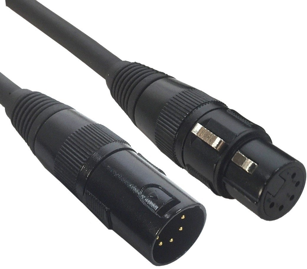 Kabel k DMX světlu ADJ AC-DMX5/30 5 p. XLR m/5 p. XLR f 30m DMX