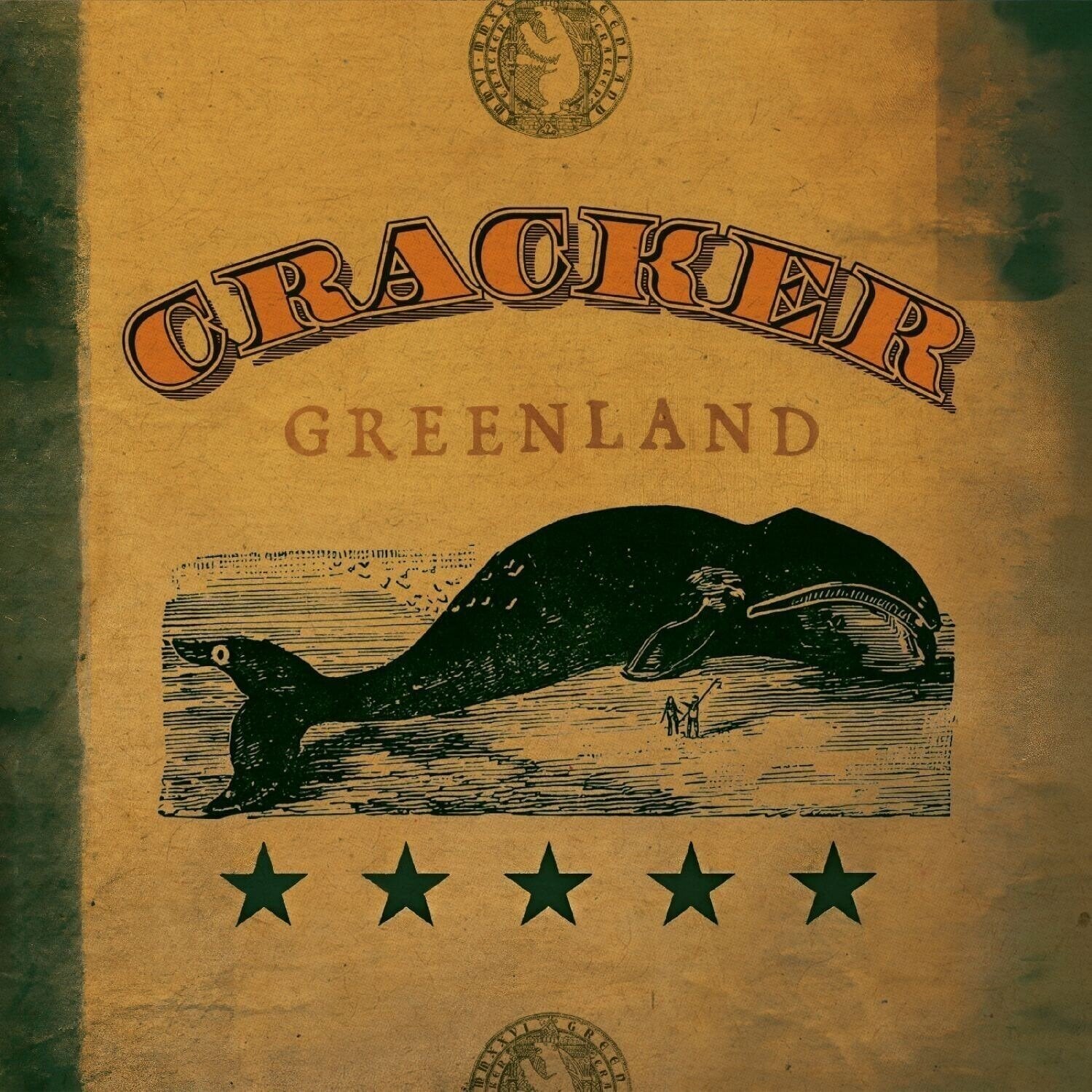 Disc de vinil Cracker - Greenland (Indie Exclusive) (Limited Edition) (Gatefold Sleeve) (Translucent Ocean Green/Dark Green Splatter Coloured) (2 LP)