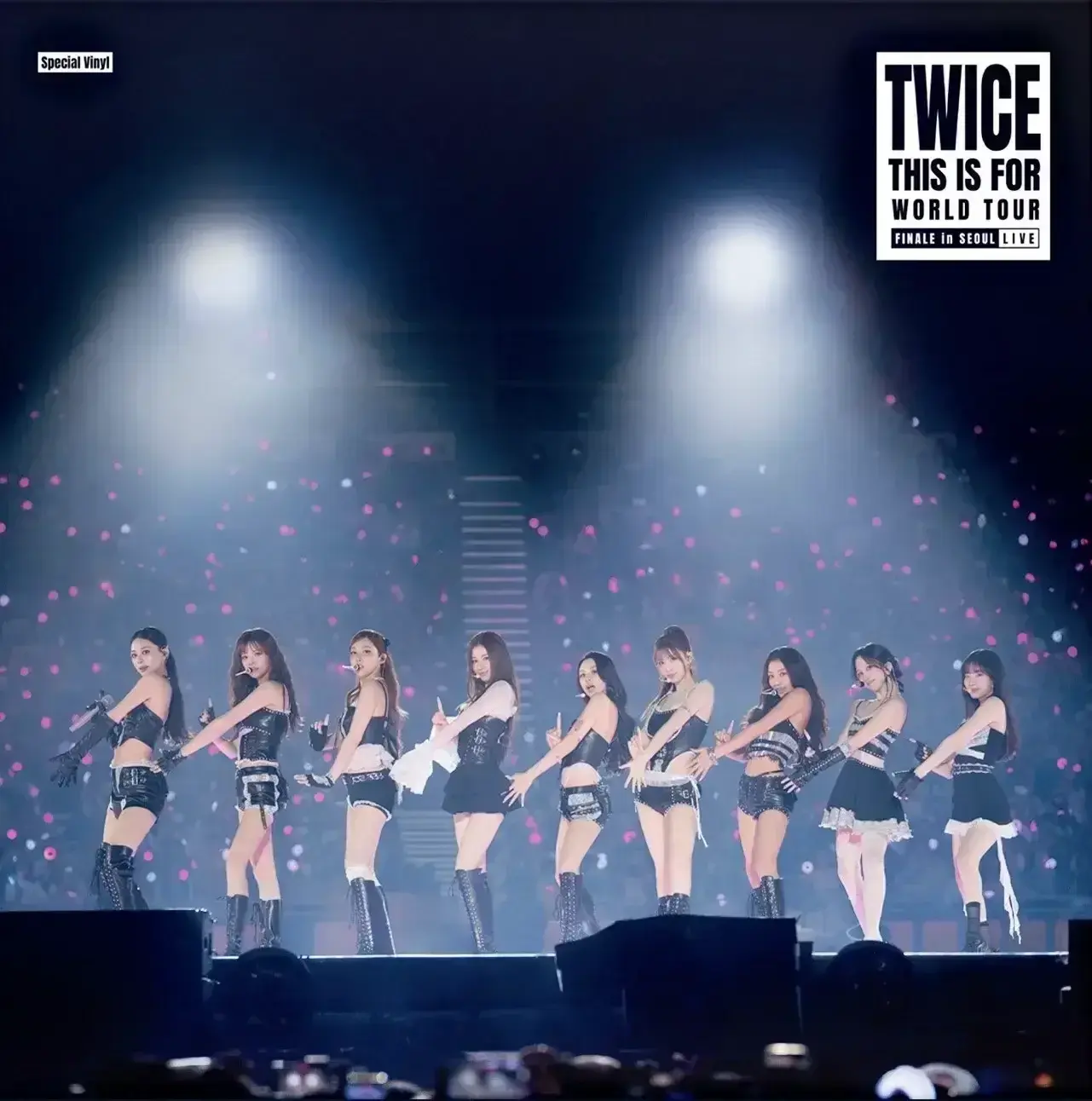 Disco de vinilo Twice - This Is For World Tour Finale In Seoul (Live) (Limited Edition) (Neptune Blue Coloured) (140 g) (2 LP)