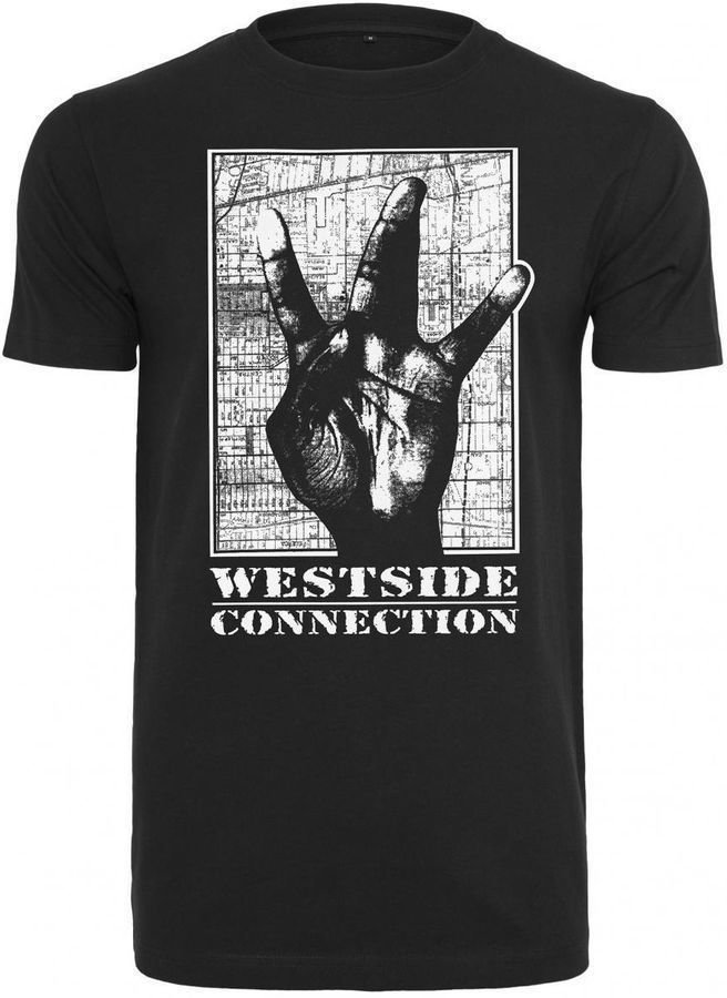 Tričko Westside Connection Logo Black 2XL Tričko
