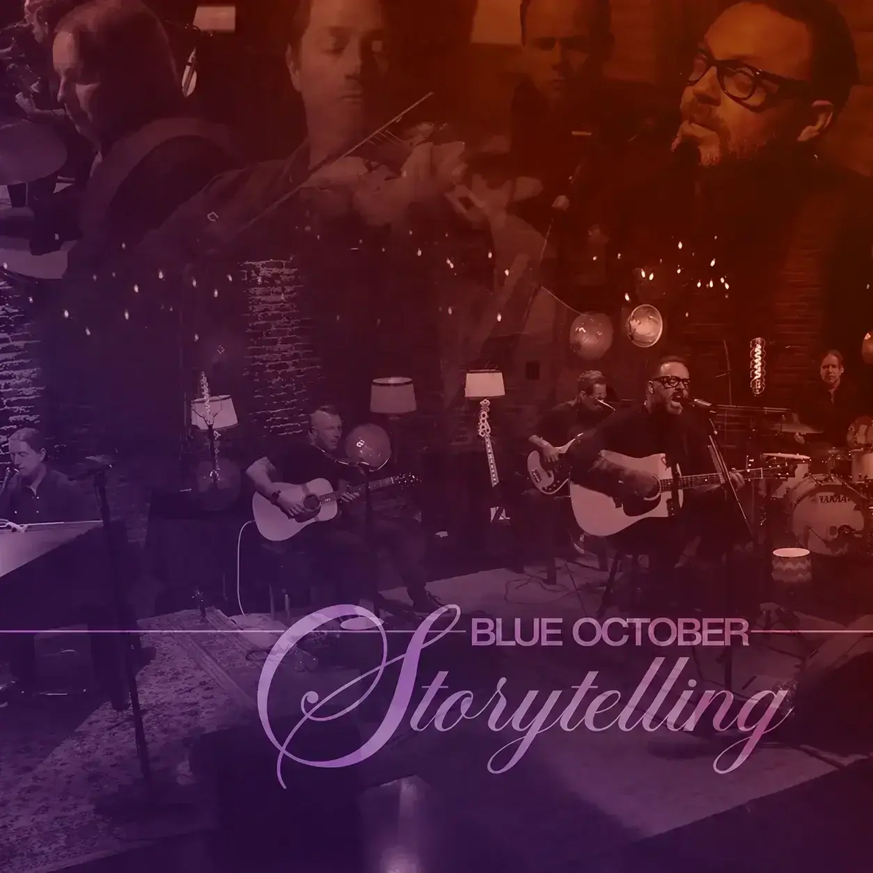 Disco de vinilo Blue October - Storytelling (Indie Exclusive) (Merlot Red Smoke Coloured) (180 g) (2 LP)